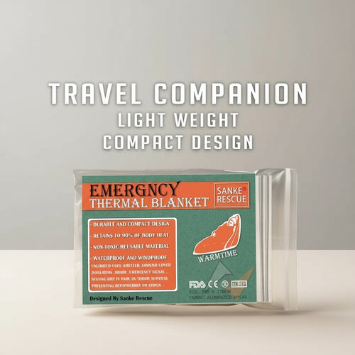4-Piece Emergency Thermal Blanket