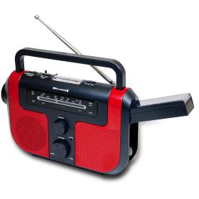 Portable Weather Radio, Black, WR383R