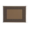 9" x 12" Tan Reversible RV Outdoor Patio Mat